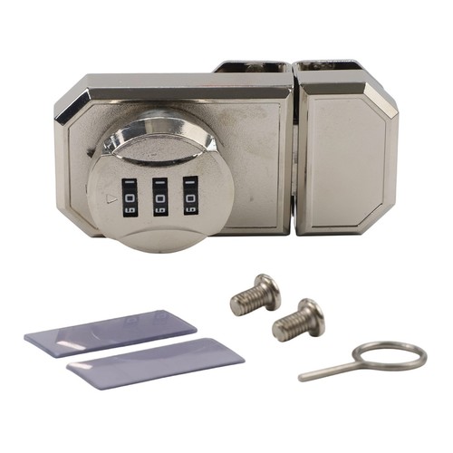 Glass combination lock - glass,