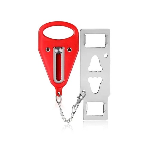 Portable door lock hardware - lock,
