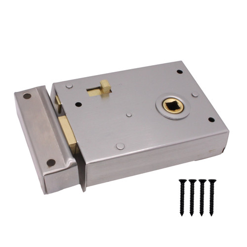 Black rim lock sash dead - rim,