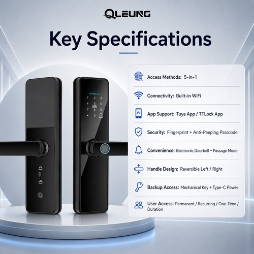 Smart fingerprint door lock - fingerprint,