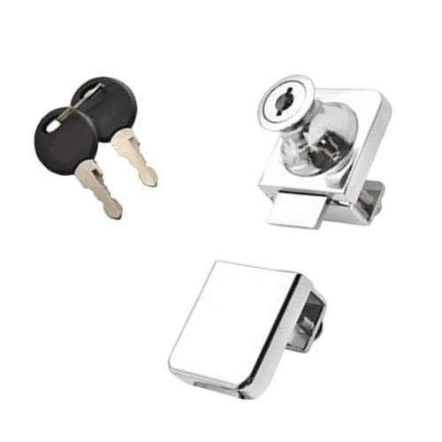 Glass cabinet door lock - glass,