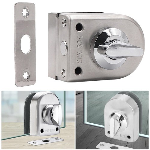 Glass door latch frameless - glass,