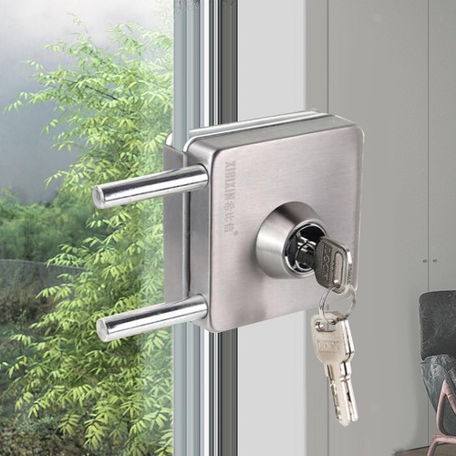 Glass door lock high - glass,