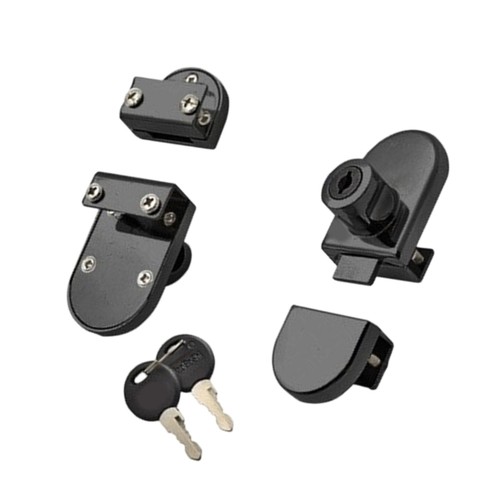 Glass cabinet door lock - glass,