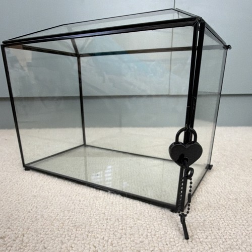 Glass card box - glass,