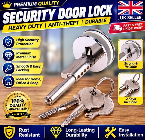 Glass cabinet door lock 6mm - cabinet, 4-6mm