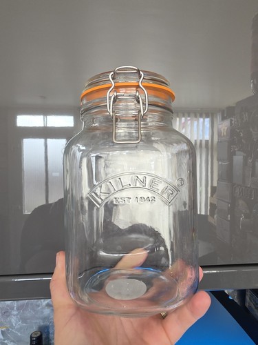 Kilner glass storage - glass,