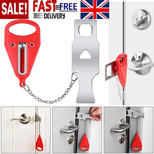 Portable door lock hardware - portable,