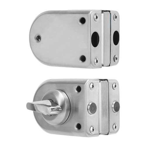 Double glass door - 1, lock