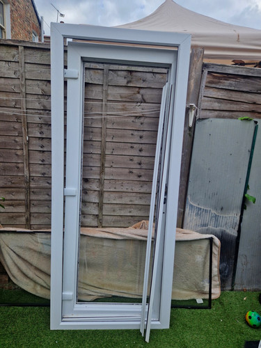 Upvc white casement window - white,