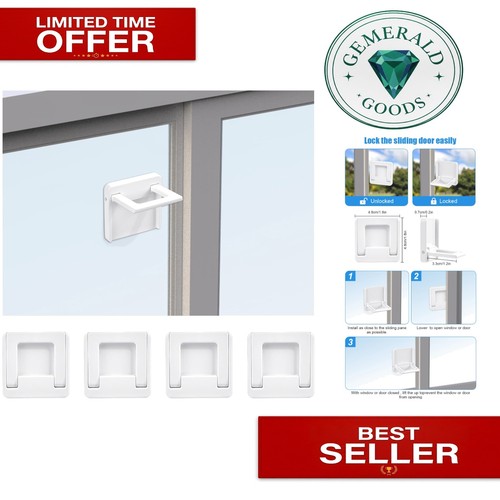 Child proof sliding door - child-proof, locks